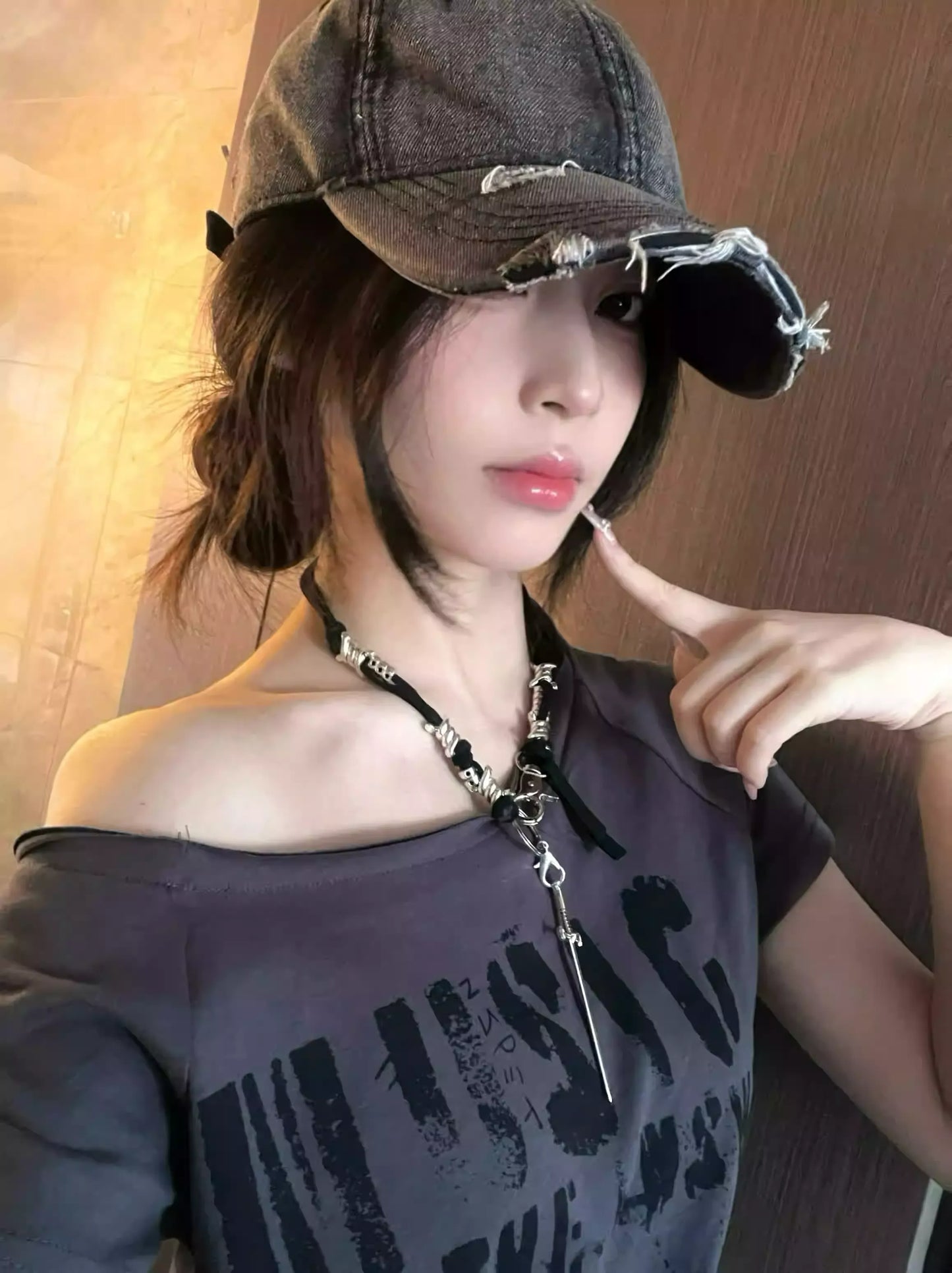 24ss HOLYWAR CHAIN NECKLACE