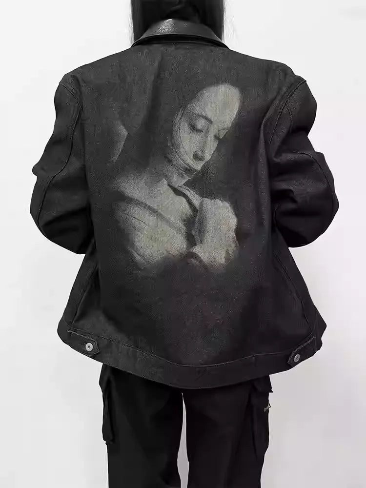 25ss PORTRAIT RELIC CANVAS SHIRT/JACKET