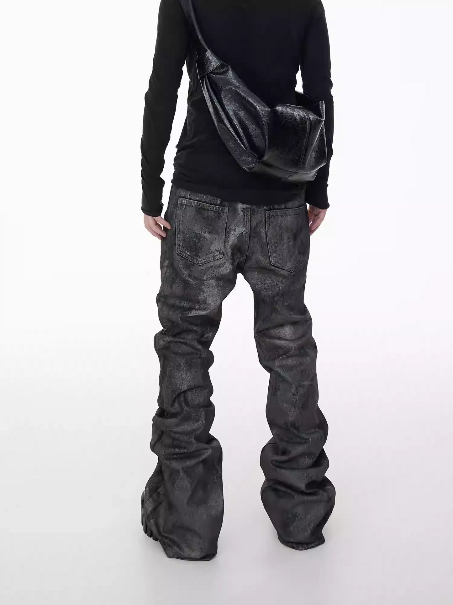 24ss OBSIDIAN RIFT STACKED DENIM