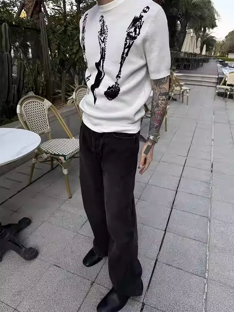 25ss CUTLERY CORPSE SWEATER TEE