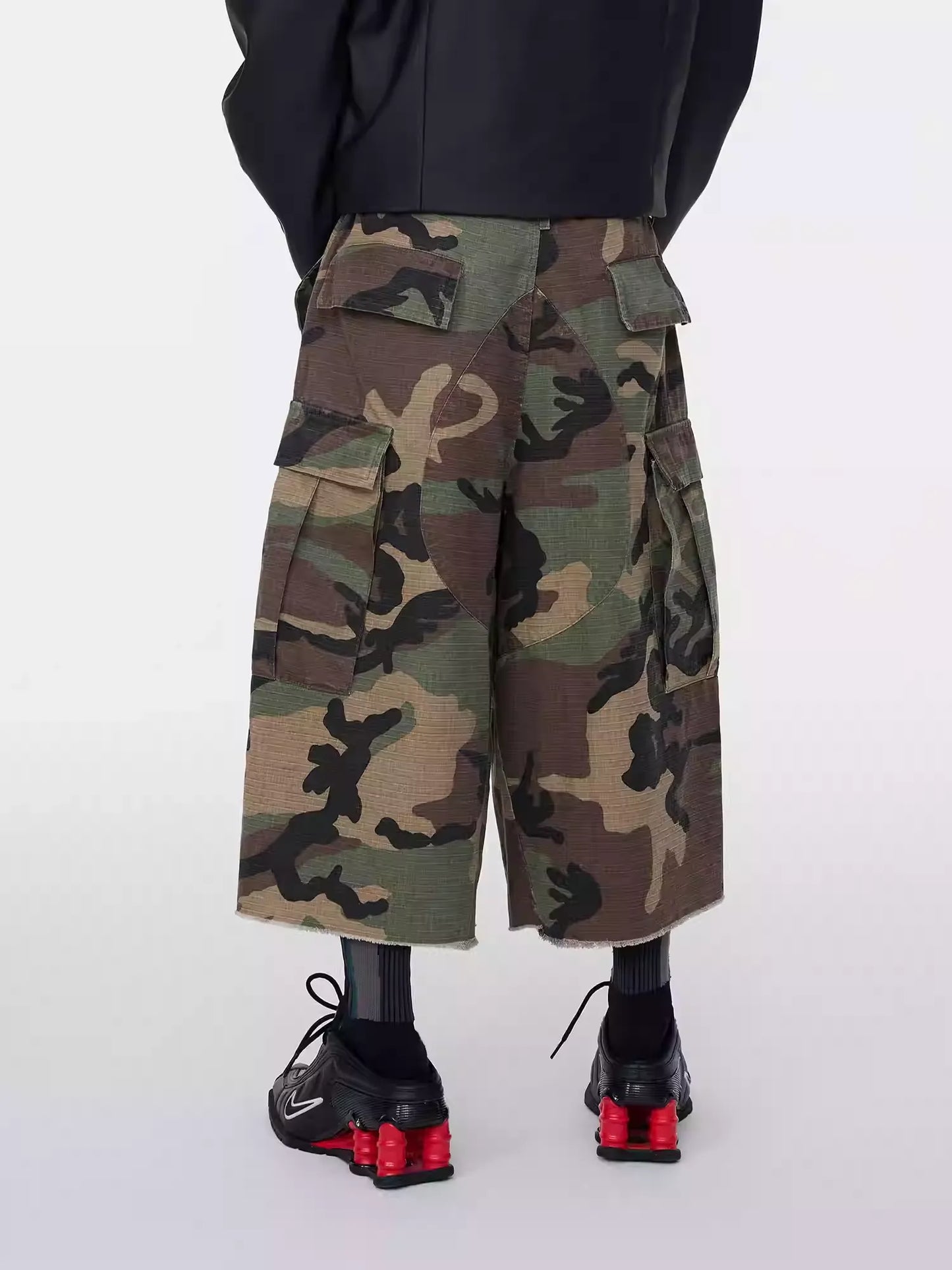 25ss URBAN WARFARE CAMO SKIRT-PANTS