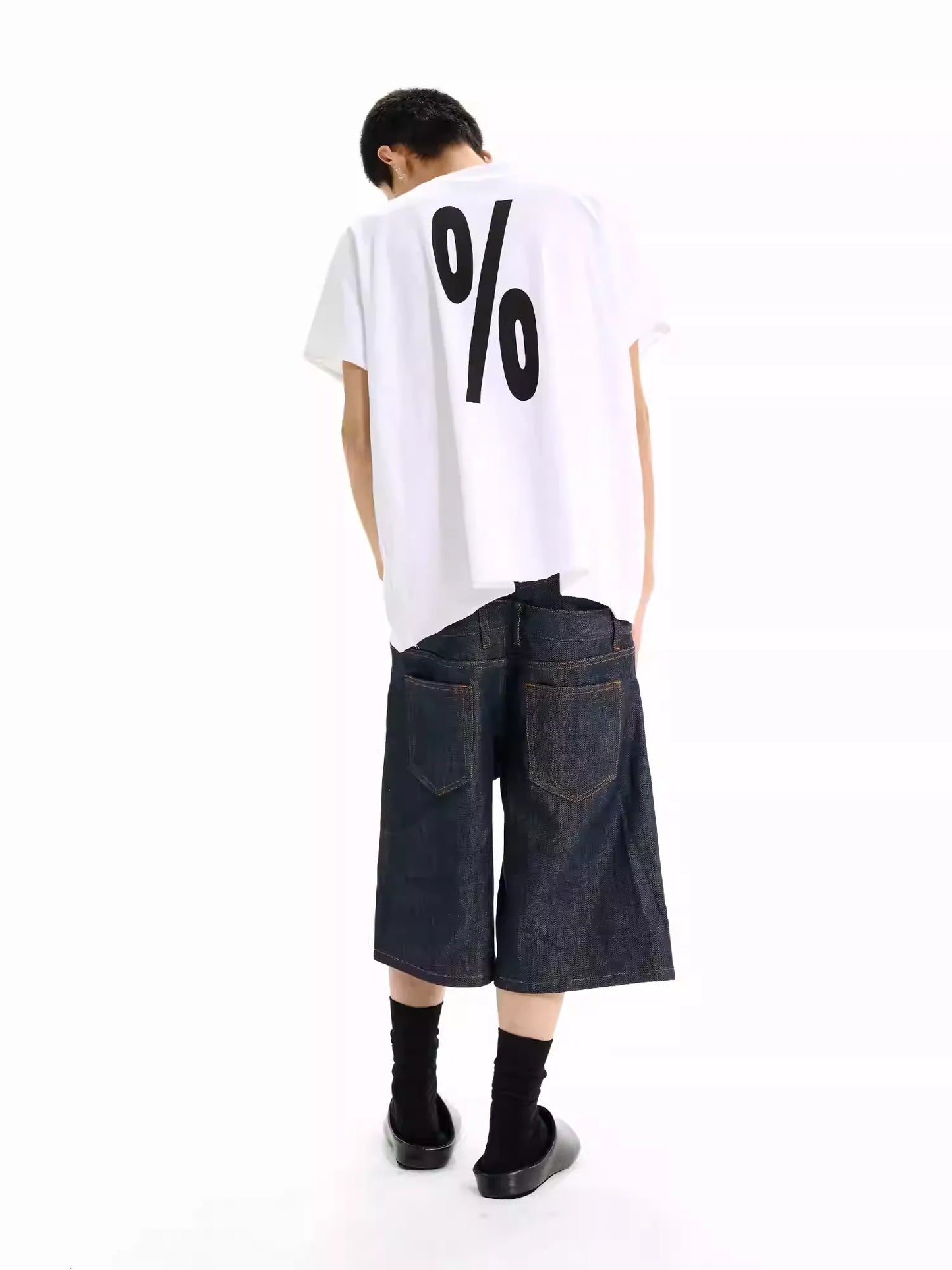 25ss PERCENT SIGN TEE
