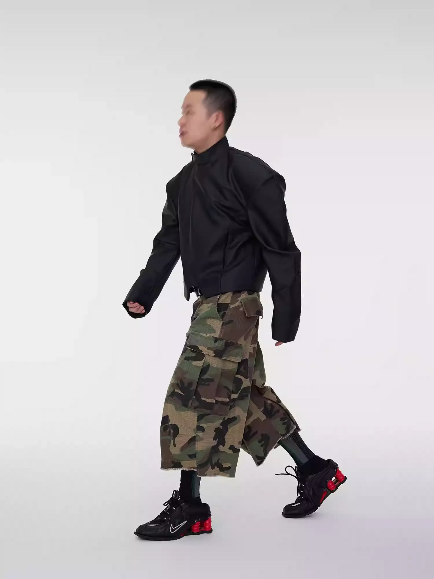 25ss URBAN WARFARE CAMO SKIRT-PANTS