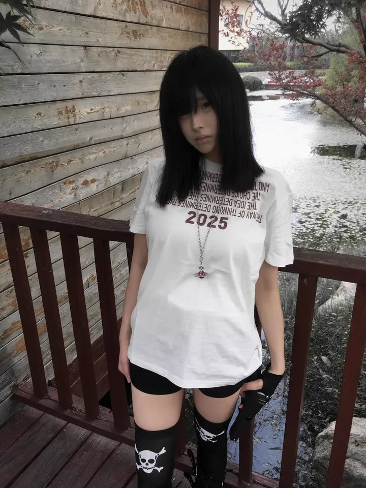 25ss “DETERMINISM V1” Graphic Tee
