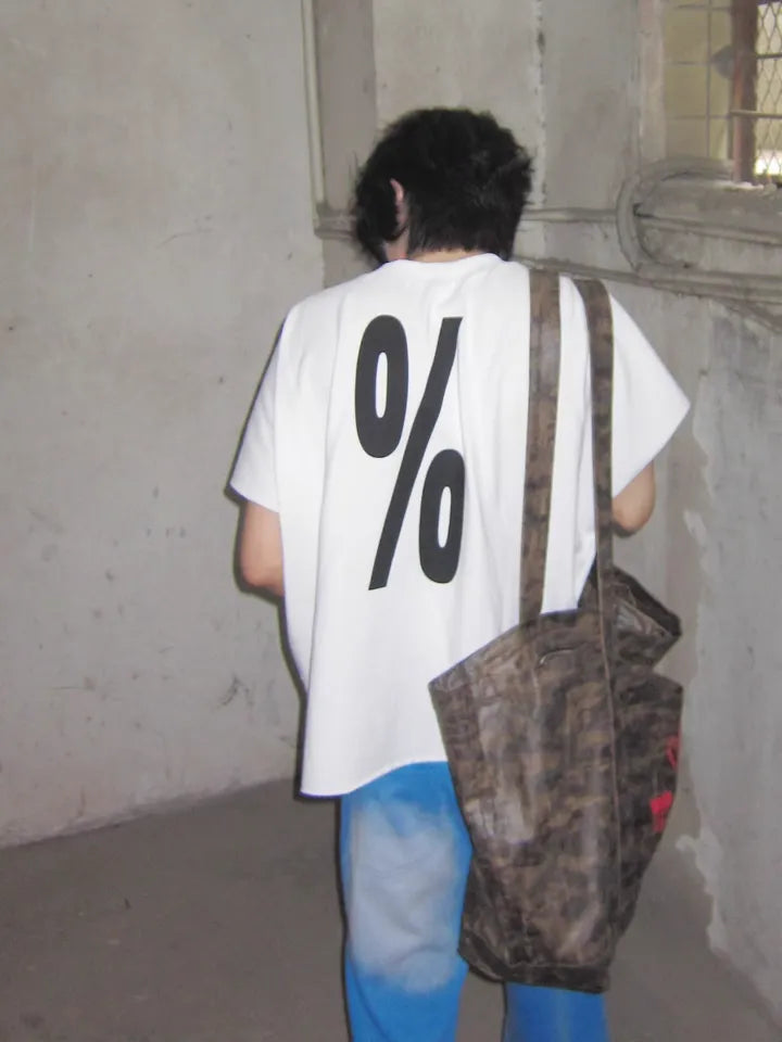 25ss PERCENT SIGN TEE