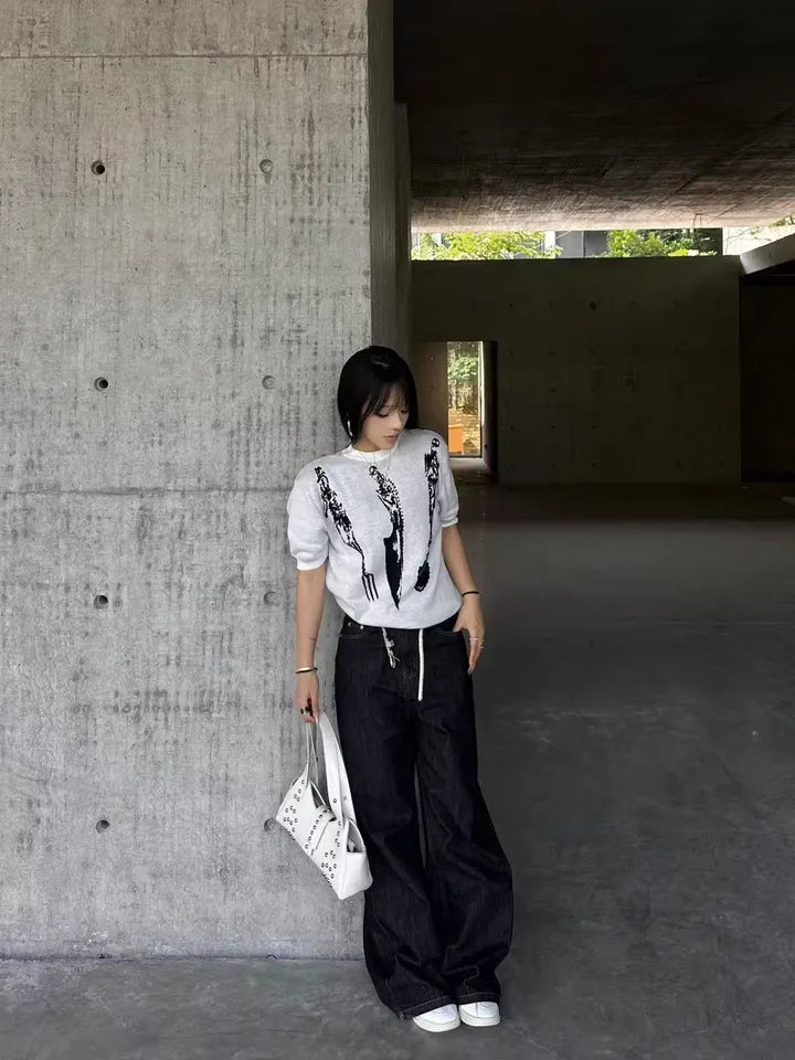 25ss CUTLERY CORPSE SWEATER TEE