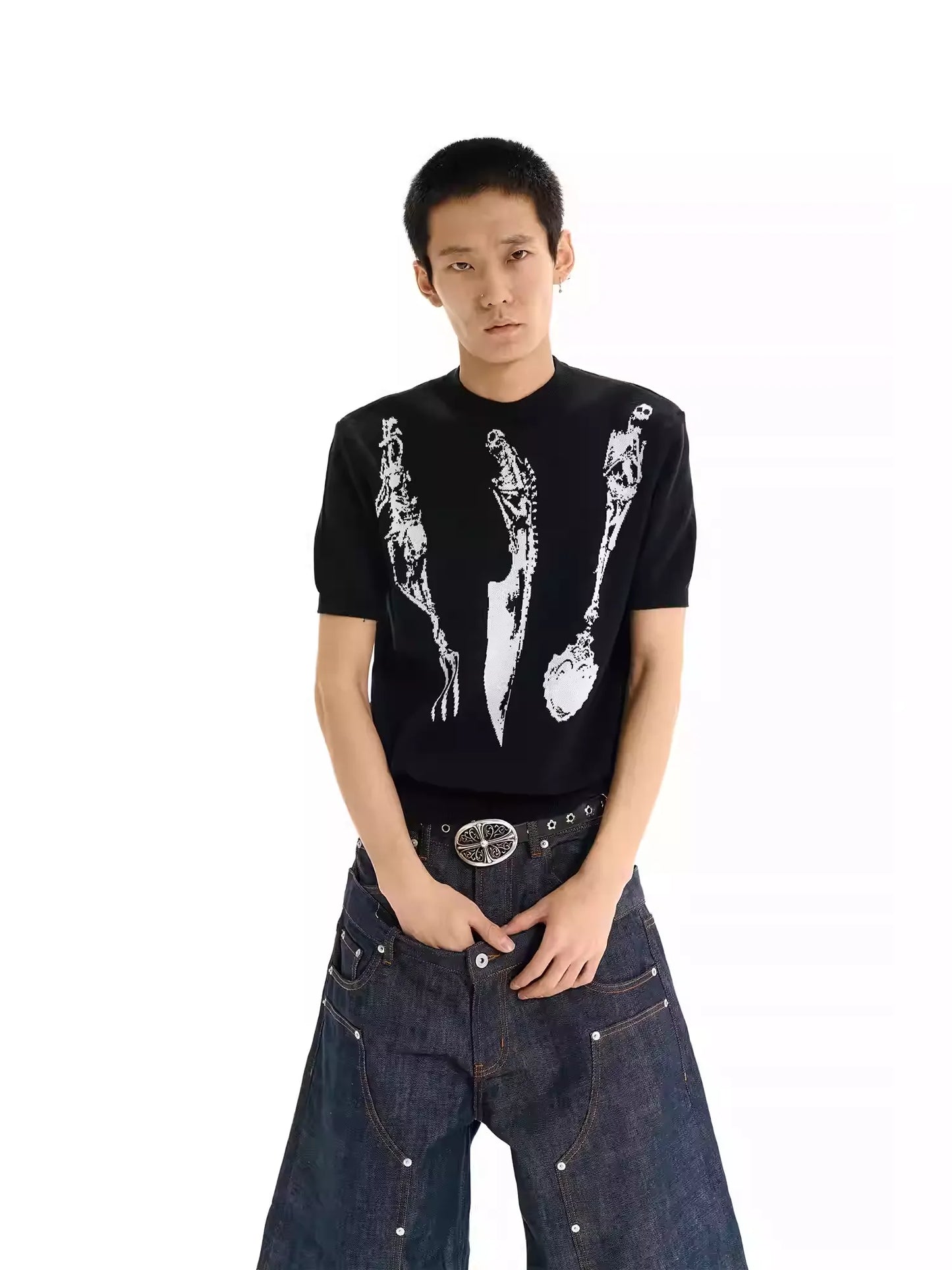 25ss CUTLERY CORPSE SWEATER TEE