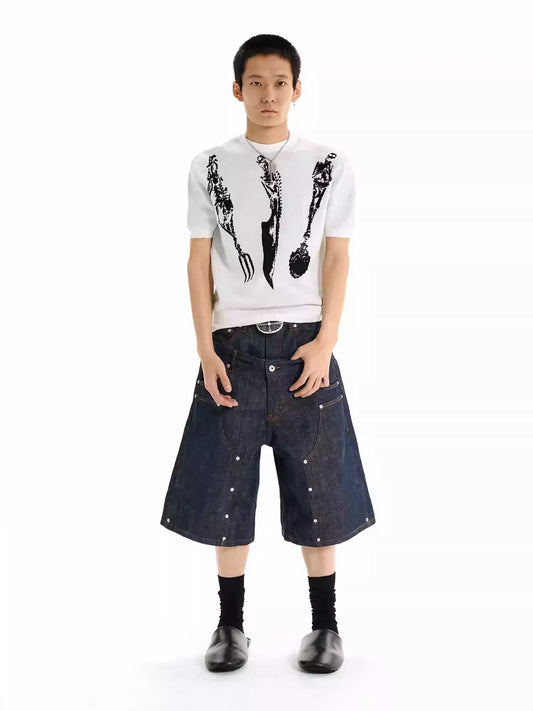 25ss CUTLERY CORPSE SWEATER TEE