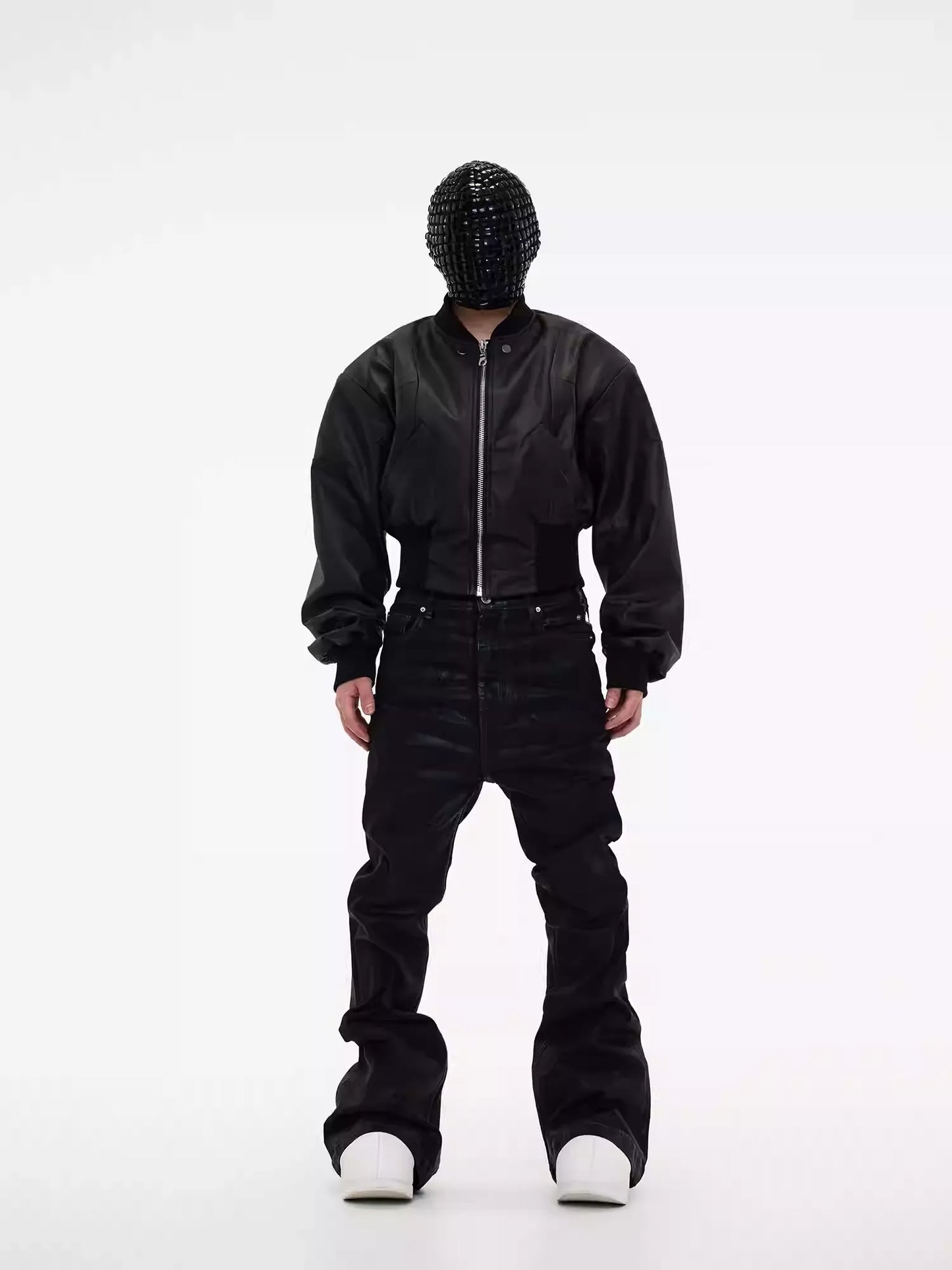 24ss NOIR SHELL STACKED DENIM