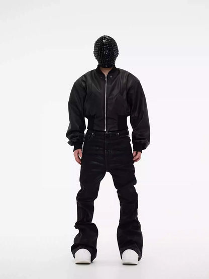 24ss NOIR SHELL STACKED DENIM