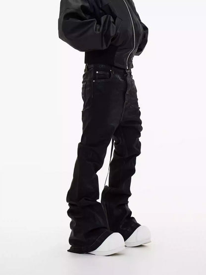 24ss NOIR SHELL STACKED DENIM