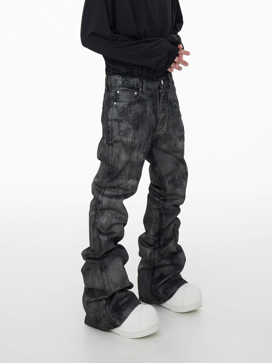 24ss OBSIDIAN RIFT STACKED DENIM