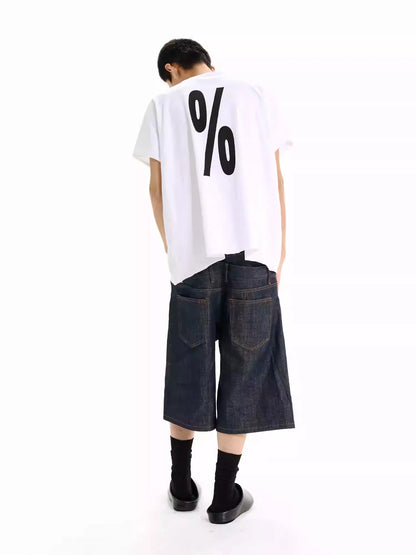 25ss PERCENT SIGN TEE